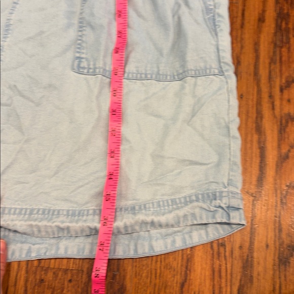 Carve Designs Hadley Chambray Dress Large — Coastal Chic Denim Blue | Minimalist - Picture 9 of 9